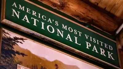 national park sign