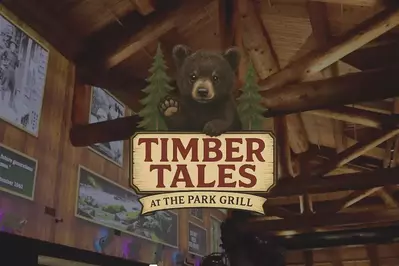 "Timber Tops at The Park Grill" text