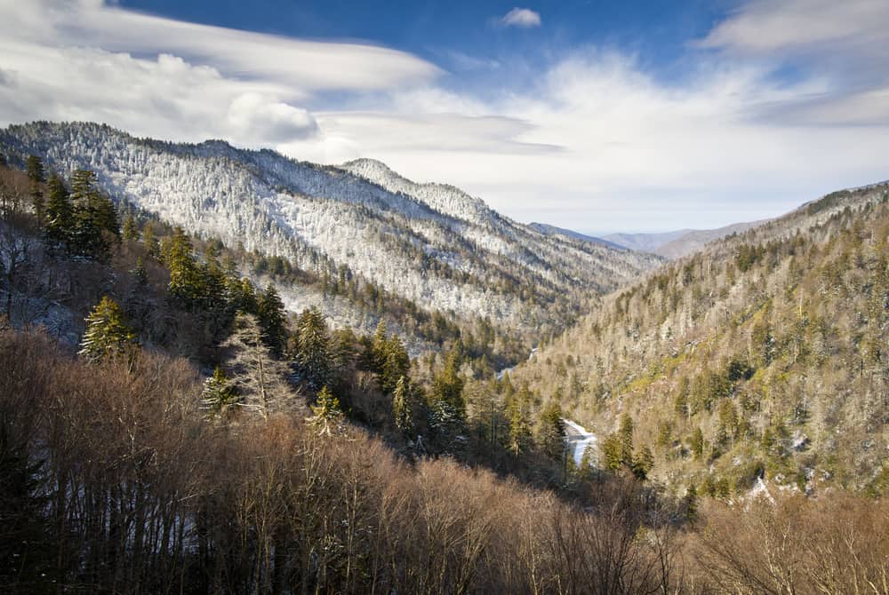 great smoky mountains winter